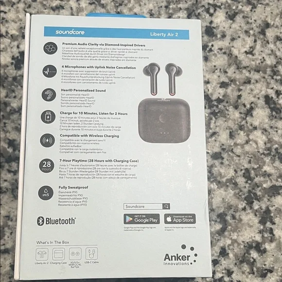 Soundcore Liberty Air 2 Pro Wireless Earbuds - Black